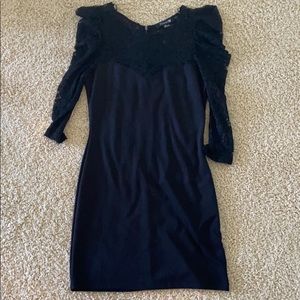 Little Black Dress with Lace (Forever 21)